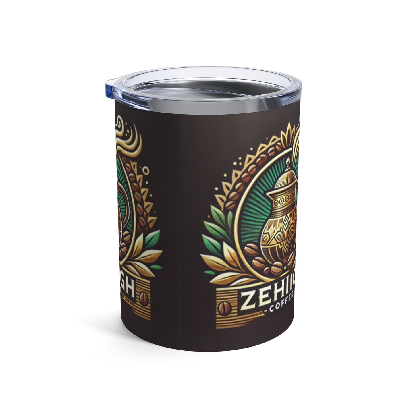 ZeiHigh Coffee 10oz Tumbler – Artisan Design for Coffee Lovers